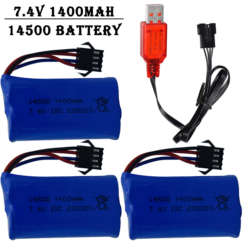 7.4V 1400mAh 14500 Lithium-Ion - Rc Helicopter Charger recensione e prezzo