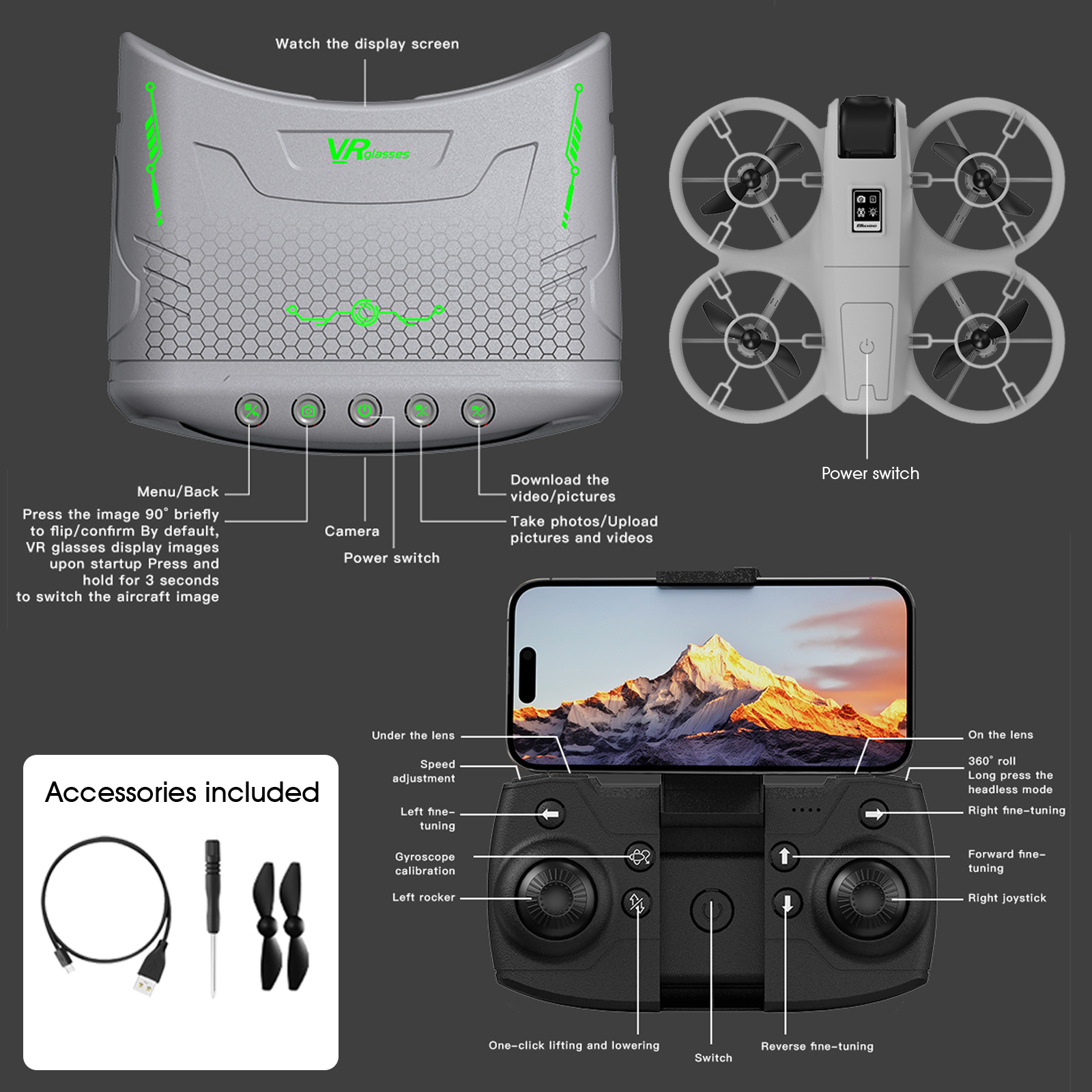 Mini Drone That Is Easy For Be - Rc Helicopter Charger recensione e prezzo