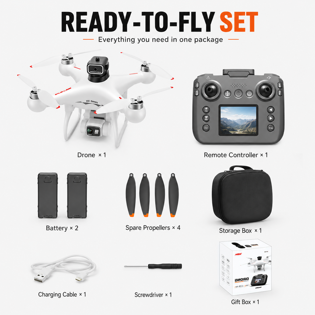 ZNLYRION S116 RC Drone Brushle - Rc Helicopter Bag recensione e prezzo