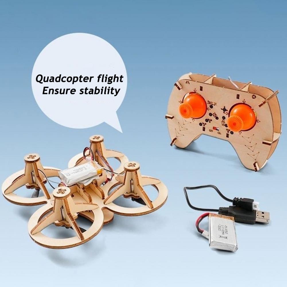 Rc Drone Toy Wooden Drone Puzz - Rc Helicopter Electric recensione e prezzo