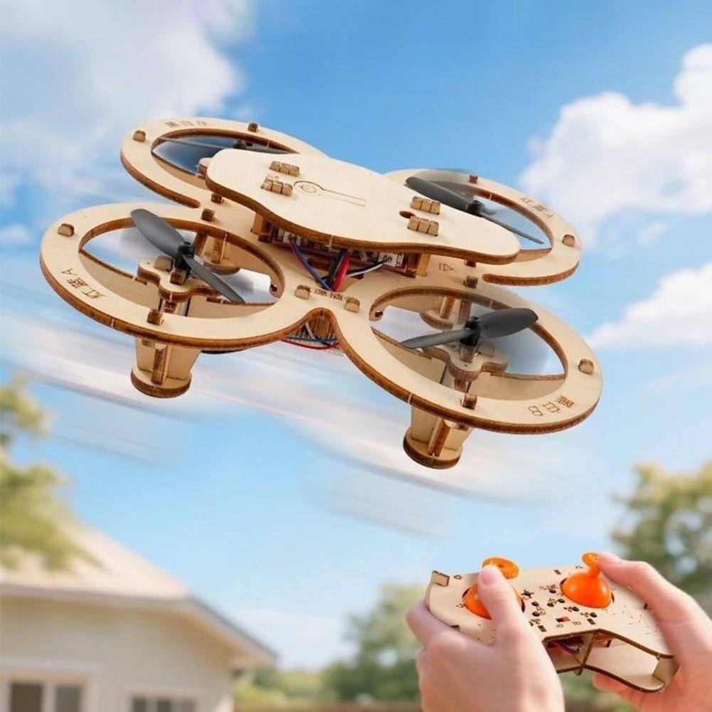 Rc Drone Toy Wooden Drone Puzz - Rc Helicopter Electric recensione e prezzo