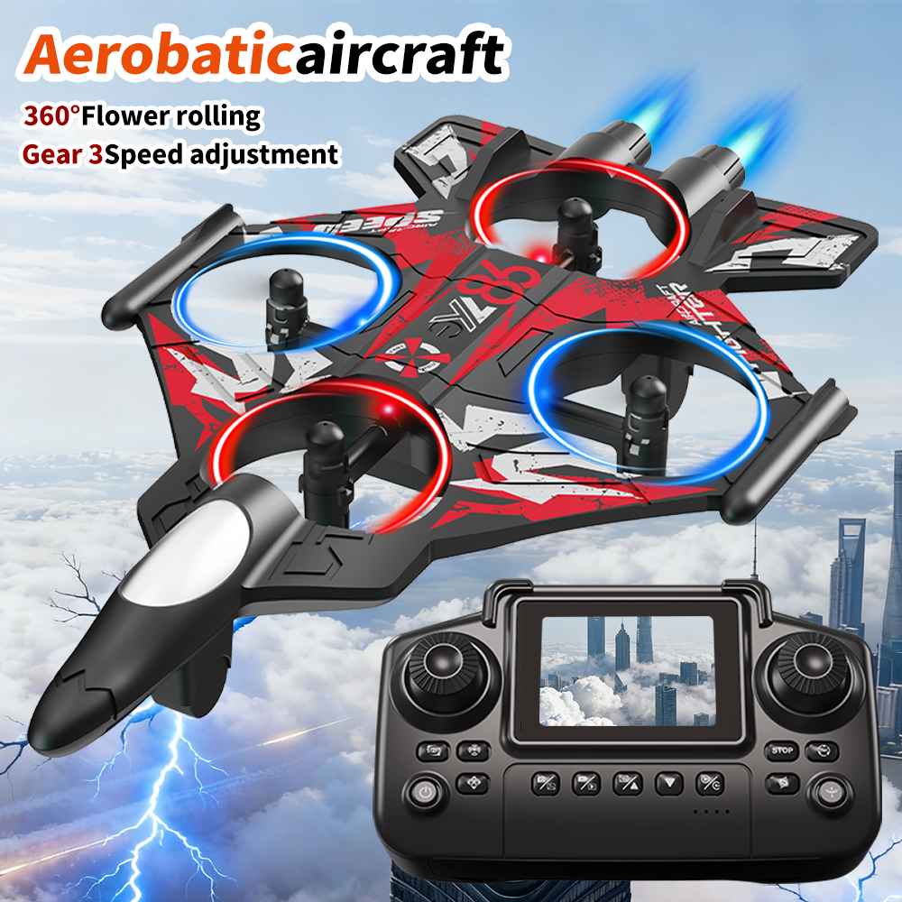 Fighter Jet Drone With Screen  - Rc Helicopter Case recensione e prezzo