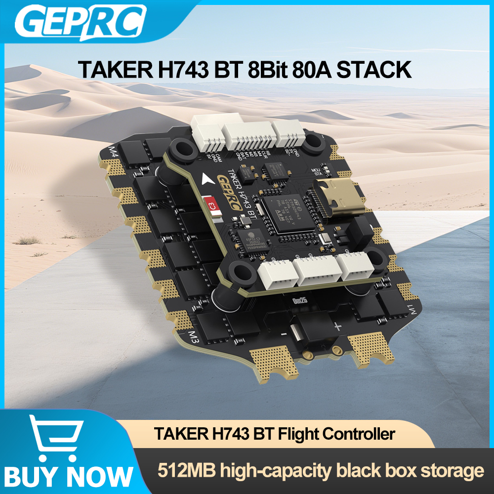 GEPRC TAKER H743 BT 8Bit 80A S - Rc Helicopter Remote Control recensione e prezzo