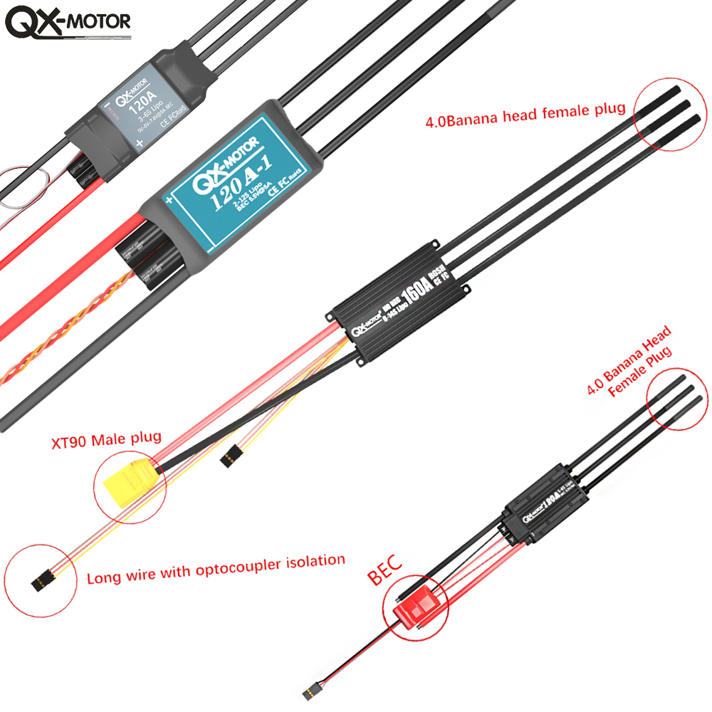 20A-120A Brushless ESC Speed C - Rc Helicopter Parts recensione e prezzo