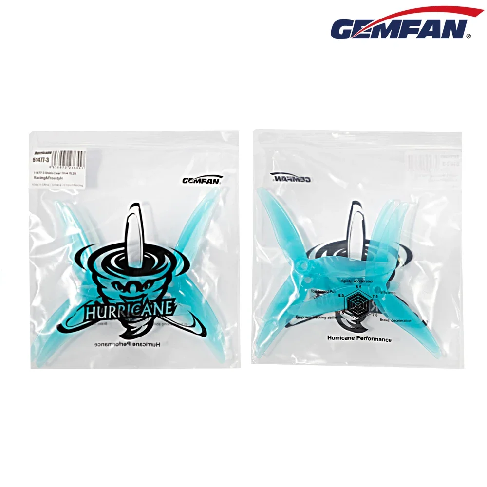 10Pairs (10CW + 10CCW) Gemfan  - Rc Helicopter Blade recensione e prezzo