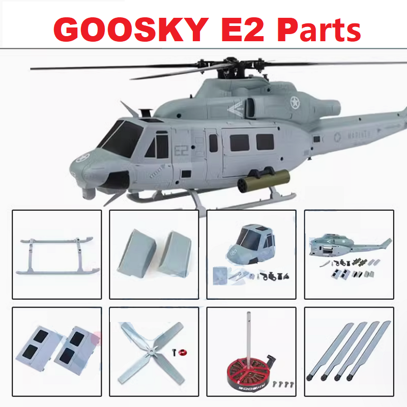 Spare Parts For GOOSKY E2 UH-1 - Rc Helicopter Blade recensione e prezzo