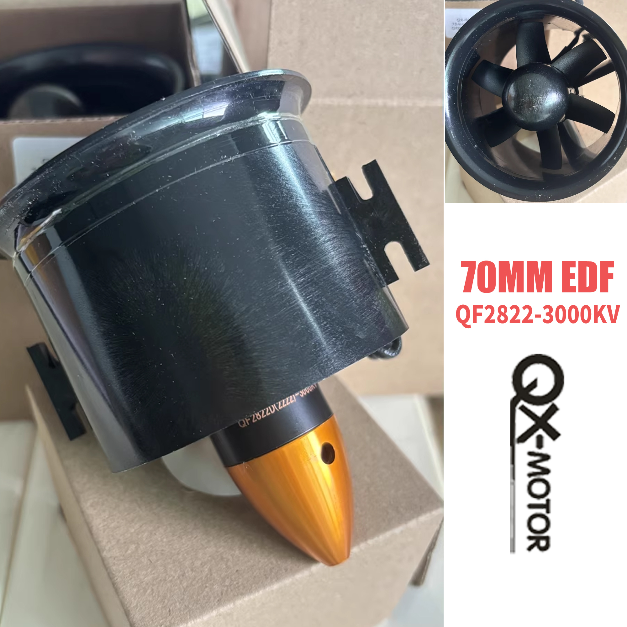 QX-MOTOR QF2822 3000KV 70mm ED - Rc Helicopter Blade recensione e prezzo