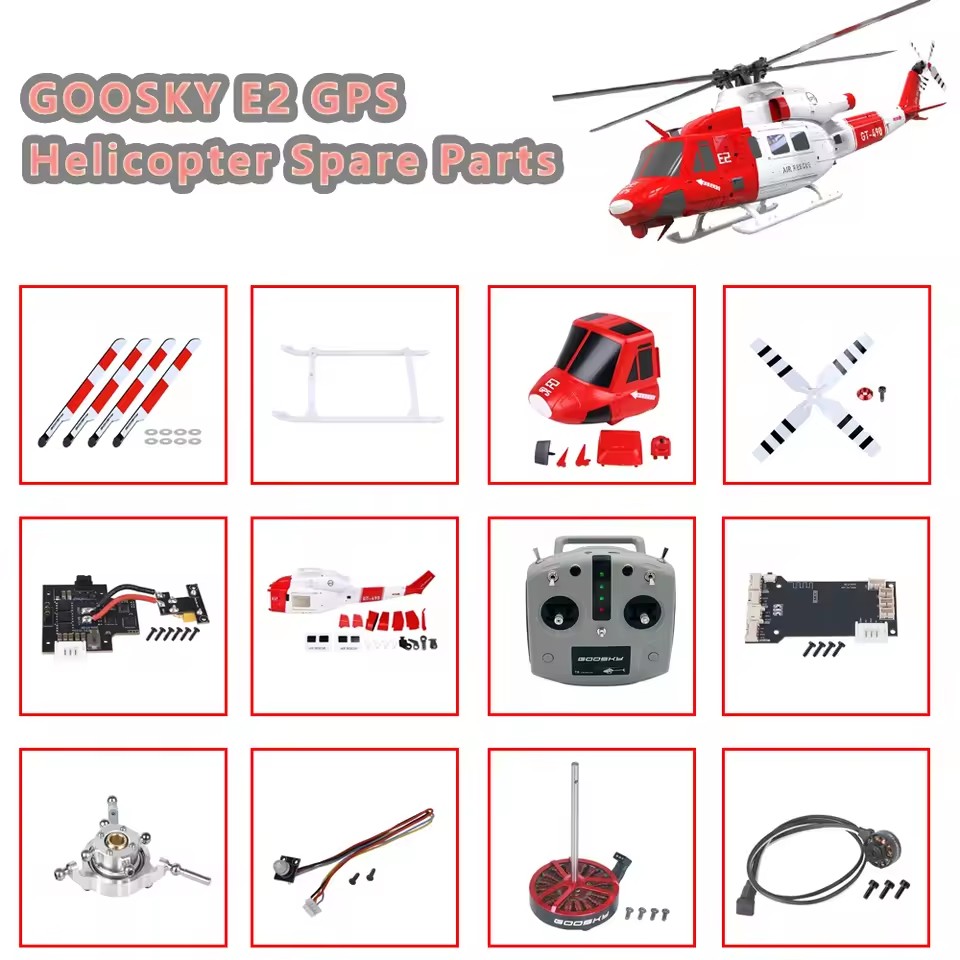 GOOSKY E2 GPS UH-1Y Helicopter - Rc Helicopter Bag recensione e prezzo