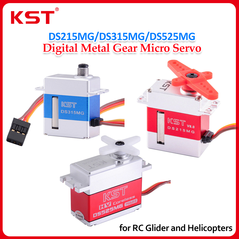 KST DS215MG/ DS315MG /DS525MG  - Rc Helicopter Servo recensione e prezzo