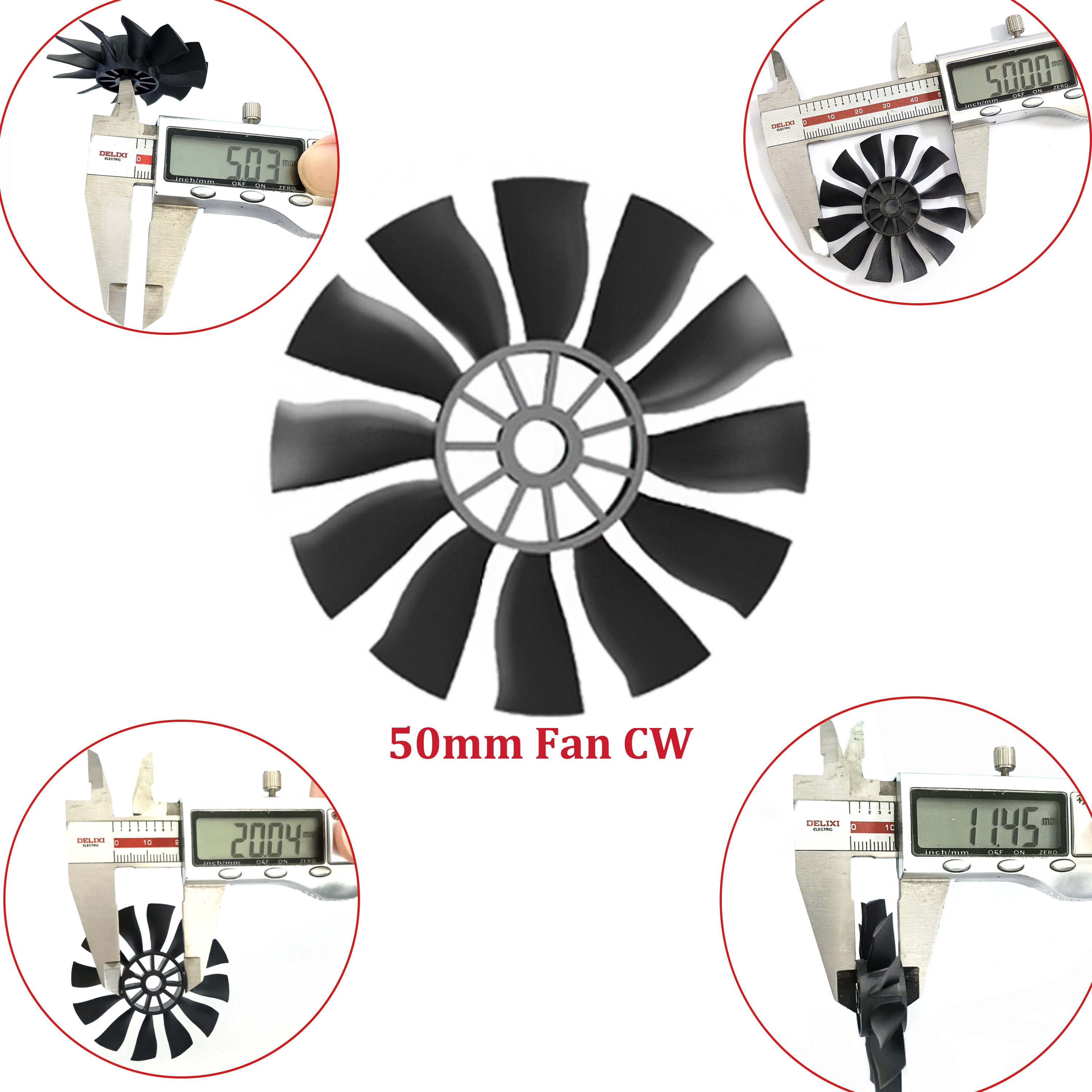 QX-MOTOR 12Blades CW CCW 70mm  - Rc Helicopter Blade recensione e prezzo