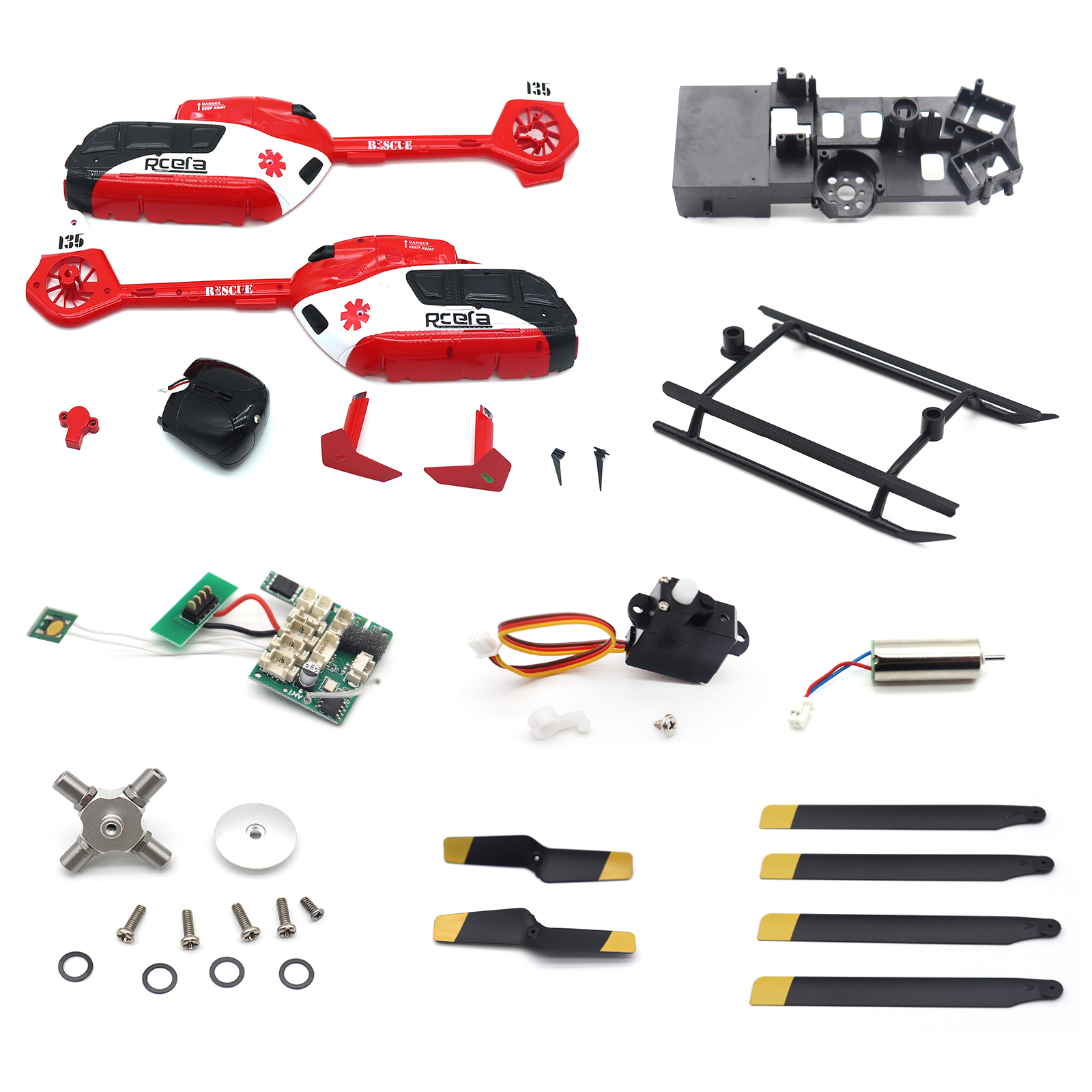 Original Parts for C159 EC-135 - Rc Helicopter Blade recensione e prezzo