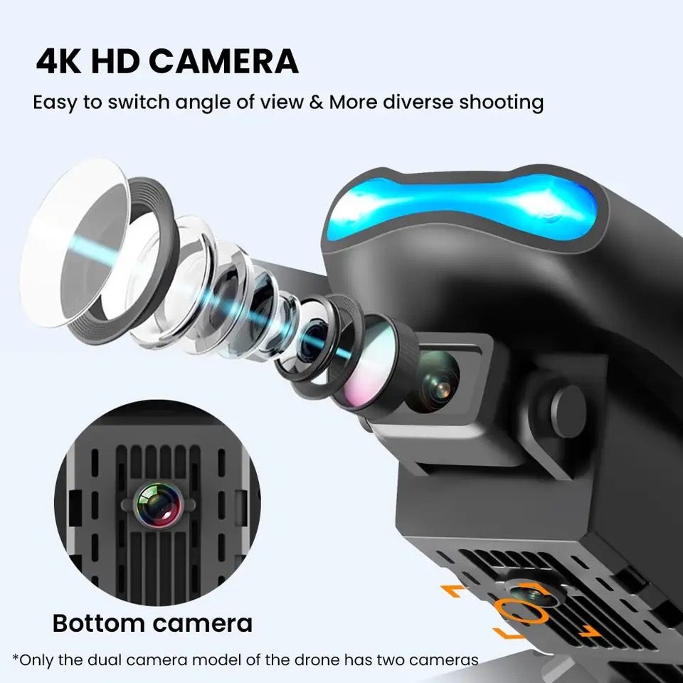 New Mini drone E99 4K WIFI HD  - Rc Helicopter Gas recensione e prezzo