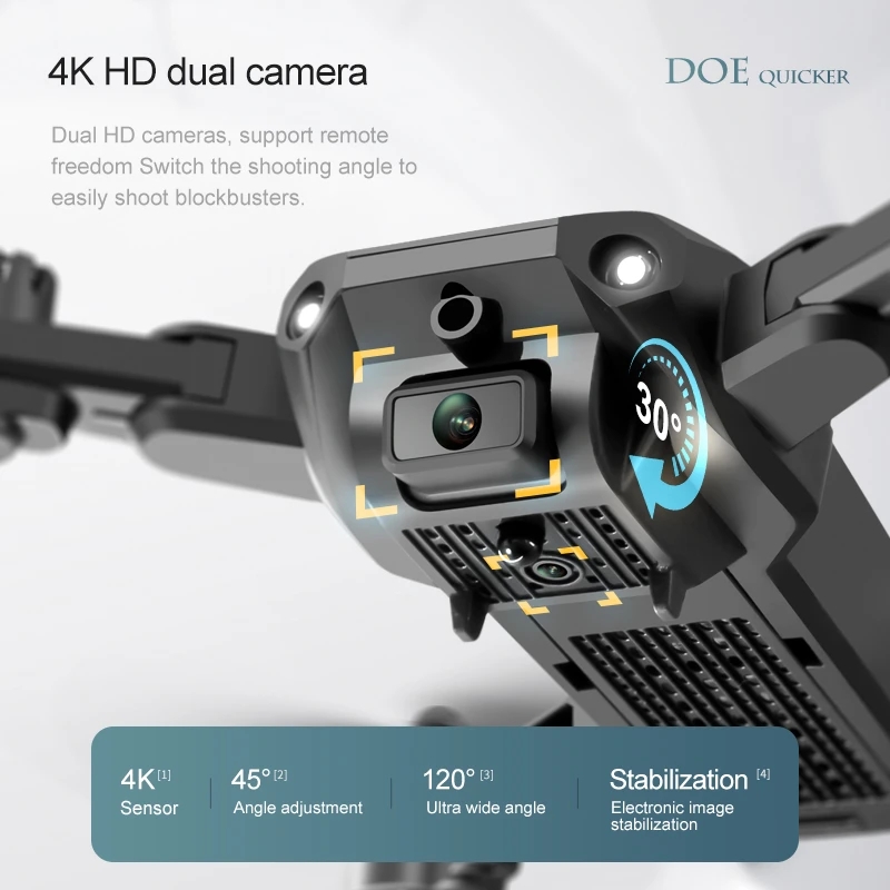 New 4DRC V23 Mini Drone 4K Pro - Rc Helicopter Electric recensione e prezzo