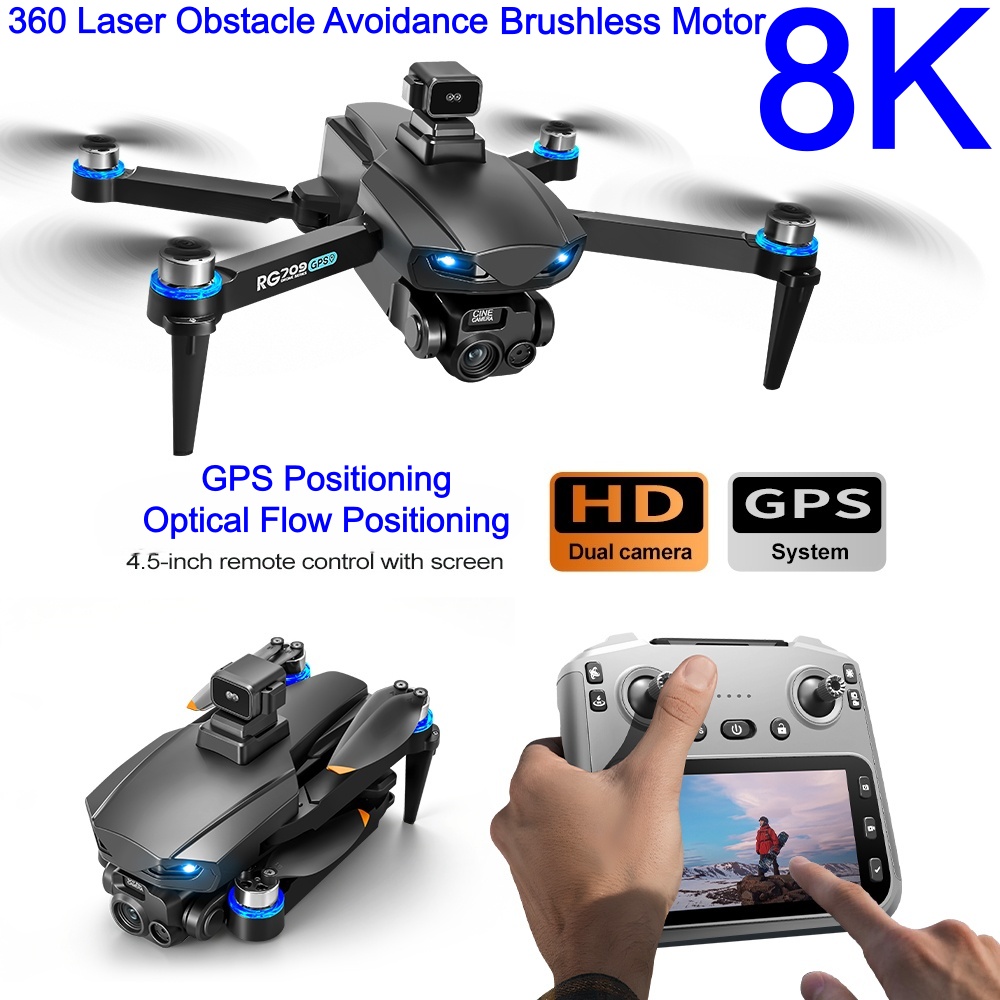 NEW 8K Drone With HD Camera La - Rc Helicopter Electric recensione e prezzo