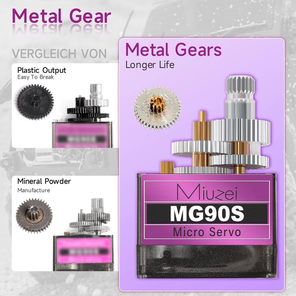9G Micro Servo Motor Metal Gea - Rc Helicopter Mini recensione e prezzo