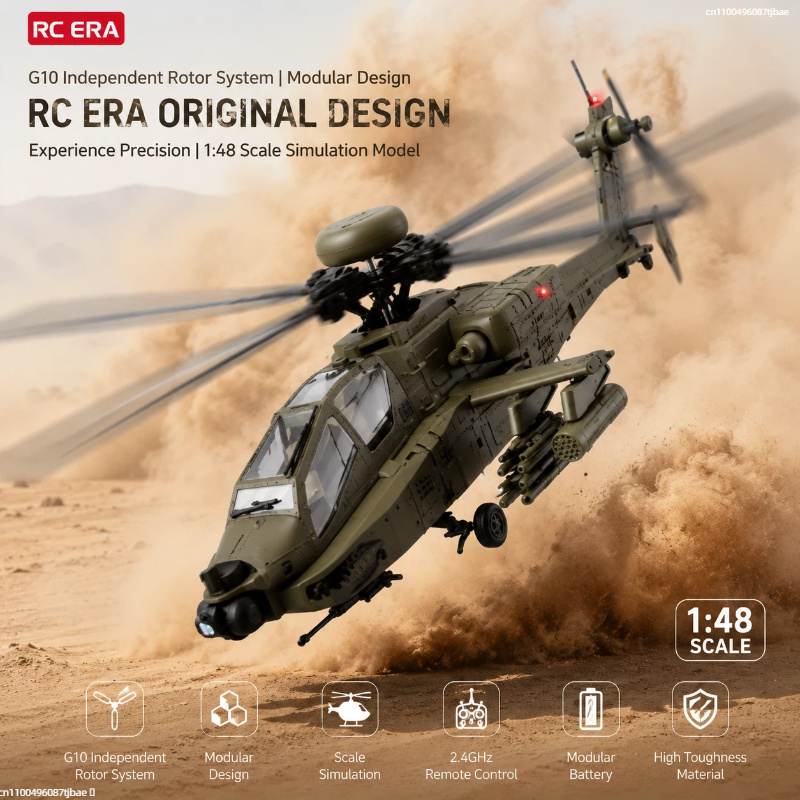 Rc Era Ah 64d Apache Helicopte - Rc Helicopter Single Rotor recensione e prezzo