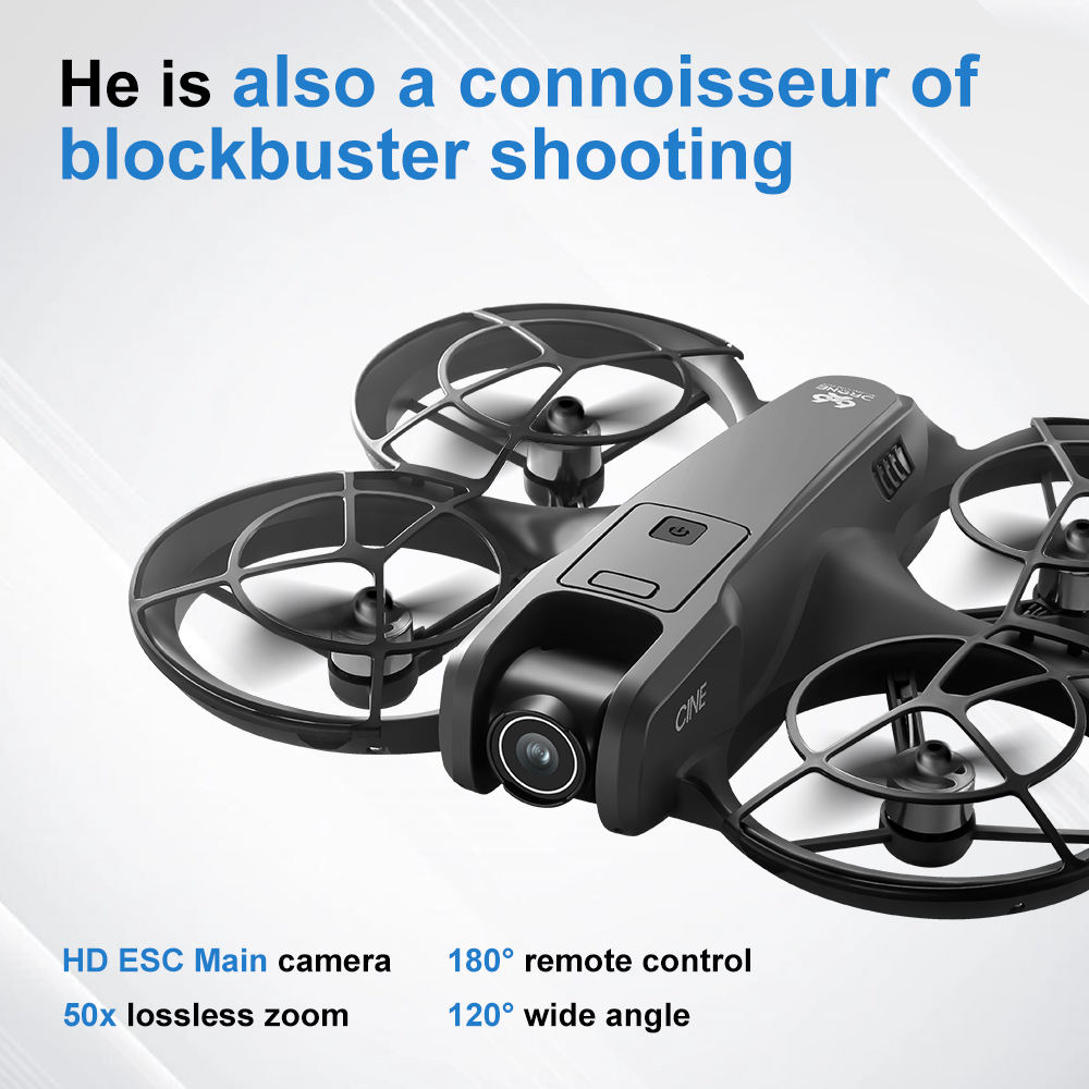 V666 Foldable Mini Drone 4K Du - Rc Helicopter Charger recensione e prezzo