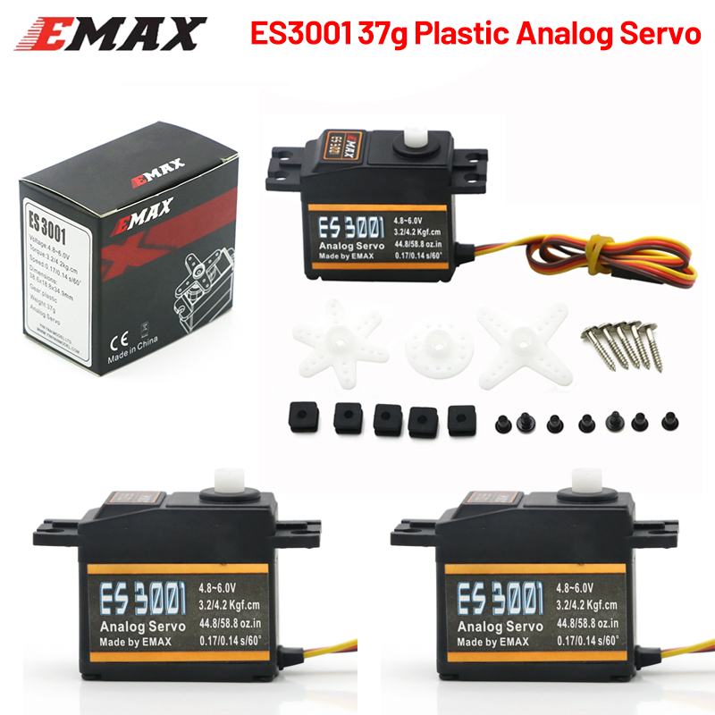 1/4PCS EMAX ES3001 4.8-6.0V 37 - Rc Helicopter Parts recensione e prezzo