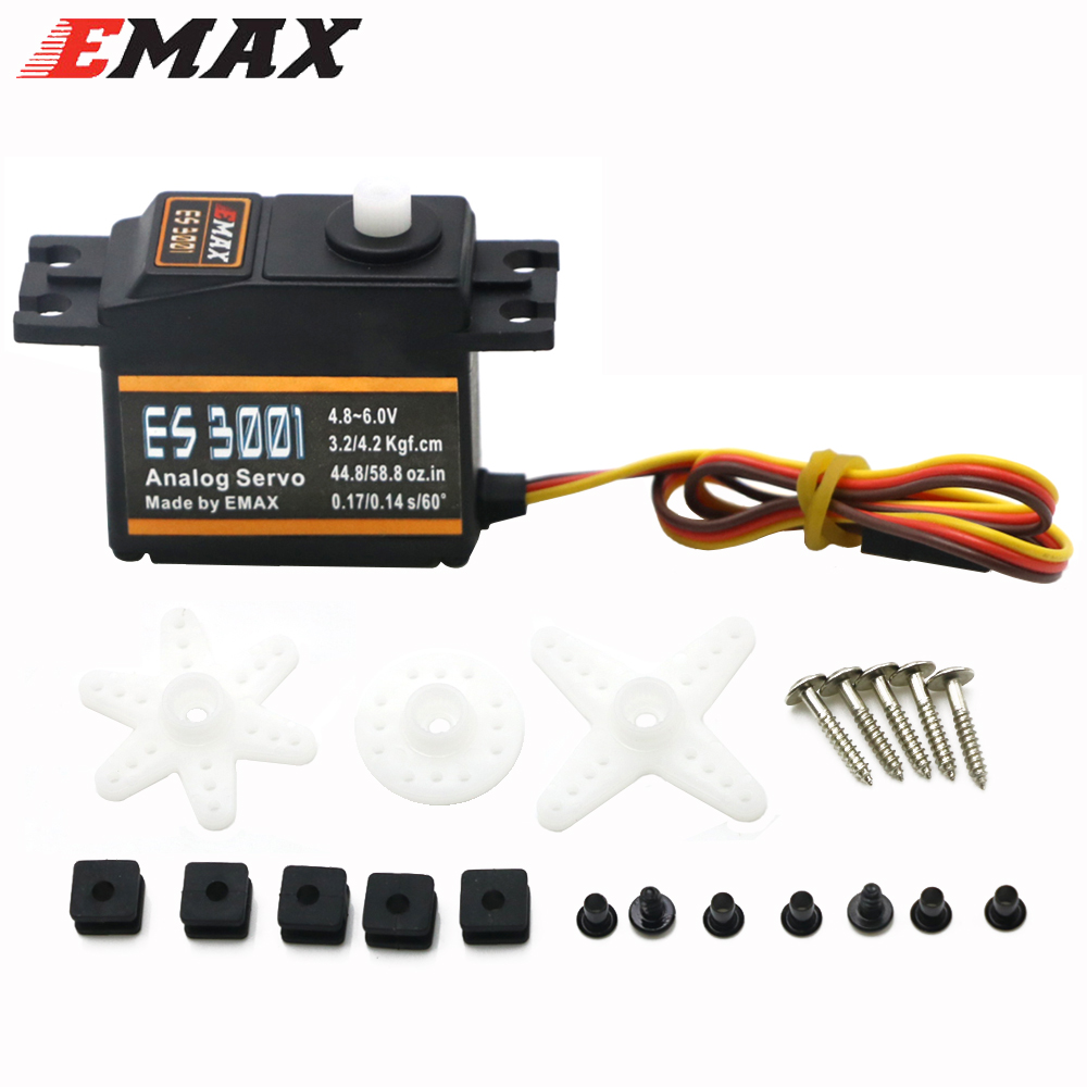1/4PCS EMAX ES3001 4.8-6.0V 37 - Rc Helicopter Parts recensione e prezzo