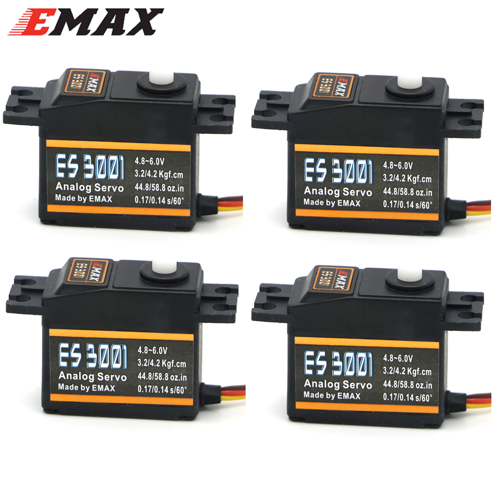 1/4PCS EMAX ES3001 4.8-6.0V 37 - Rc Helicopter Parts recensione e prezzo