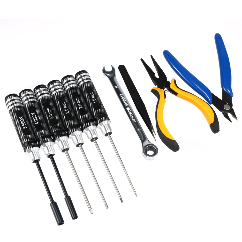10PCS 10in1 FPV Drone RC Tool  - Rc Helicopter Tool Kit recensione e prezzo