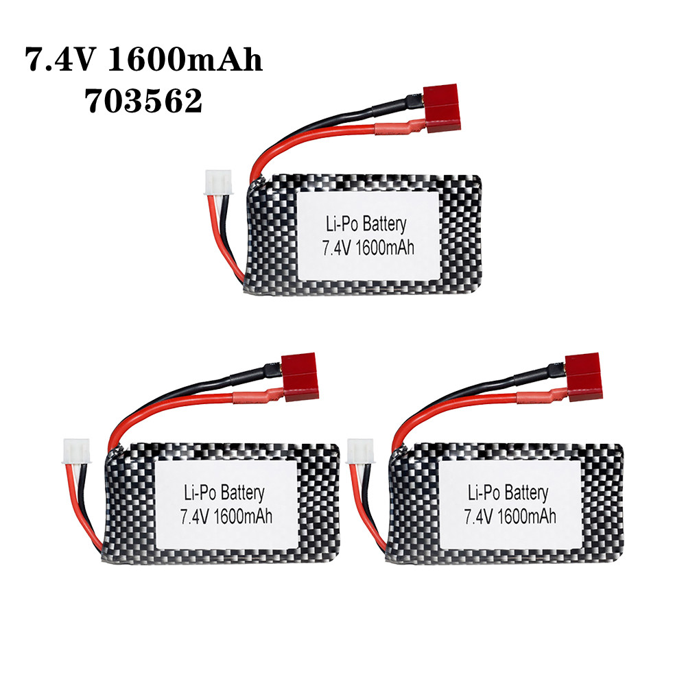 1/2/3pcs/Lot 7.4v 1600mah 7035 - Rc Helicopter Coaxial recensione e prezzo